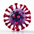 3D Visualization of the Superbug MRSA A Detailed Look at Antibiotic Resistance and the Emerging Threat to Public Royalty Free Stock Photo
