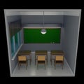 3d voxel classroom