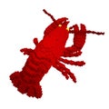 3d voxel lobster