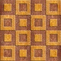 3D wall decorative tiles - Decorative paneling pattern Royalty Free Stock Photo