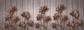 3D wallpaper background, Wooden High quality rendering flower decorative mural wallpaper