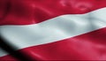 3D Waving Netherlands City Flag of Gouda Closeup View