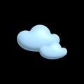3d weather icon for apps and social media