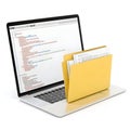 3D web coding with folder