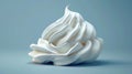 The 3d white cake cream ice whip swirl modern is ideal for decorating pie food, cupcakes or pastry decorations. The