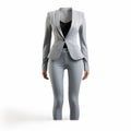 3d Woman Dummies Model Wearing Grey Suit And Trouser
