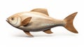 3d Wooden Fish Model: Hyper-detailed Java Illustration