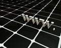 3d World Wide Web Internet Symbal Royalty Free Stock Photo