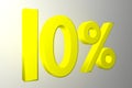 3D yellow 10 TEN discount