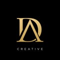 da luxury logo design icon symbol