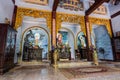 DA NANG, VIETNAM - CIRCA AUGUST 2015: Tam Thai Pagoda in Marble Mountains, Vietnam