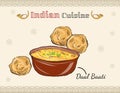 Daal Baati Gujrati Indian Food