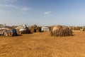 Daasanach tribe village near Omorate, Ethiop