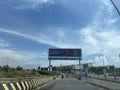 Dabolim International Airport, Goa - Arrival road