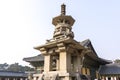 Dabotap pagoda in bulguksa temple Royalty Free Stock Photo