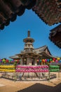 Dabotap Pagoda National Treasure No. 20 of Korea Royalty Free Stock Photo