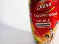 dabur chyawanprash double immunity container presented isolated on white background in india dec 2019