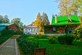 Dacha, workhouse and kitchen in the Abramtsevo estate, Moscow region, Russia