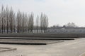 Dachau concentration camp field of misery, noted as the first Nazi extermination camp Royalty Free Stock Photo