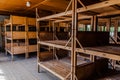 The burrow in the barrack of the Dachau Concentration Camp Royalty Free Stock Photo