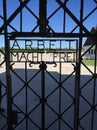 Dachau Gate Royalty Free Stock Photo