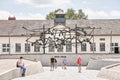 Dachau main memorial Royalty Free Stock Photo