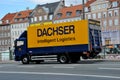 Dacher intelligent logistics truck in Copenhaen Denmak