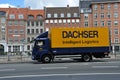 Dacher intelligent logistics truck in Copenhaen Denmak