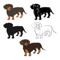 Dachshund set