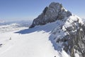 Dachstein Mountain, Skiing Area Royalty Free Stock Photo