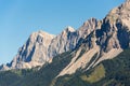 Dachstein Mountains over Schladming, Northern Limestone Alps, Austria Royalty Free Stock Photo