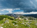 Dachstein Mountains in Upper Austria Royalty Free Stock Photo