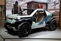 Dacia Manifesto concept all-terrain buggy car showcased at the Paris Motor Show, France - October 17, 2022