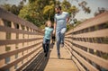 dad with kid on summer day. parenting and fatherhood. fathers day. happy father and son Royalty Free Stock Photo