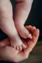 Dad, skin, foot, man, newborn, small, father, family, parent, hand, life, child, care, love, baby, cute, leg, kid