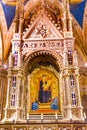 Daddi Madonna Child Painting Orsanmichele Church Florence Italy Royalty Free Stock Photo