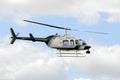 Dade County, Miami police helicopter Royalty Free Stock Photo