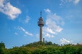 Daegu tower, a landmark or symbol of daegu city Royalty Free Stock Photo