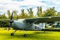 Port side view of Cessna 140 Royalty Free Stock Photo