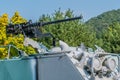 50-caliber M2 Browning machine gun Royalty Free Stock Photo