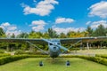 Cessna 140 tail dragger Royalty Free Stock Photo