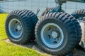 Tires of eight inch antitank gun