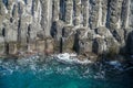 Daepo Jusangjeolli Cliff on Jeju Island South Korea Royalty Free Stock Photo