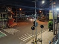 daerah istimewa road at night Royalty Free Stock Photo