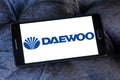 Daewoo car logo Royalty Free Stock Photo