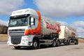 DAF XF 105.460 Bulk Truck and Trailer