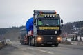 DAF XF105 Semi Hauls Oversize Load