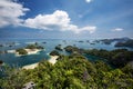 Dafalen geosite viewpoint Misool, Raja Ampat, Indonesia Royalty Free Stock Photo