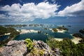 Dafalen geosite viewpoint Misool, Raja Ampat, Indonesia Royalty Free Stock Photo