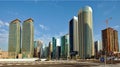 Dafna business district in Doha